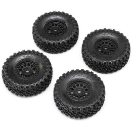 Axial pneu Falken M/T, disk 1.0" Black Rhino Primm (4): SCX24