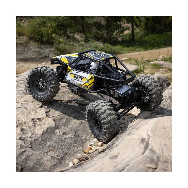 Axial Capra 4WS 1:18 4WD RTR žlutá