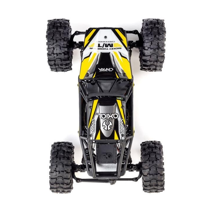 Axial Capra 4WS 1:18 4WD RTR žlutá