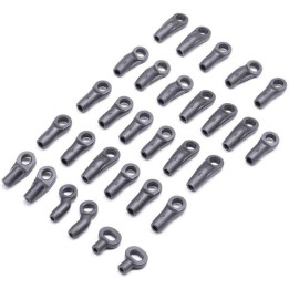 Axial koncovky kulových čepů M4 HD (20): Capra 1.9 UTB