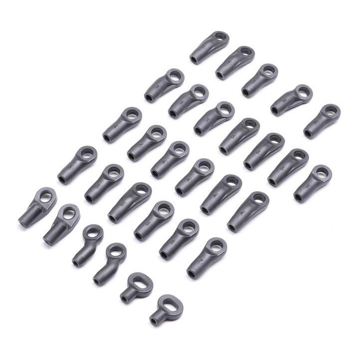 Axial koncovky kulových čepů M4 HD (20): Capra 1.9 UTB