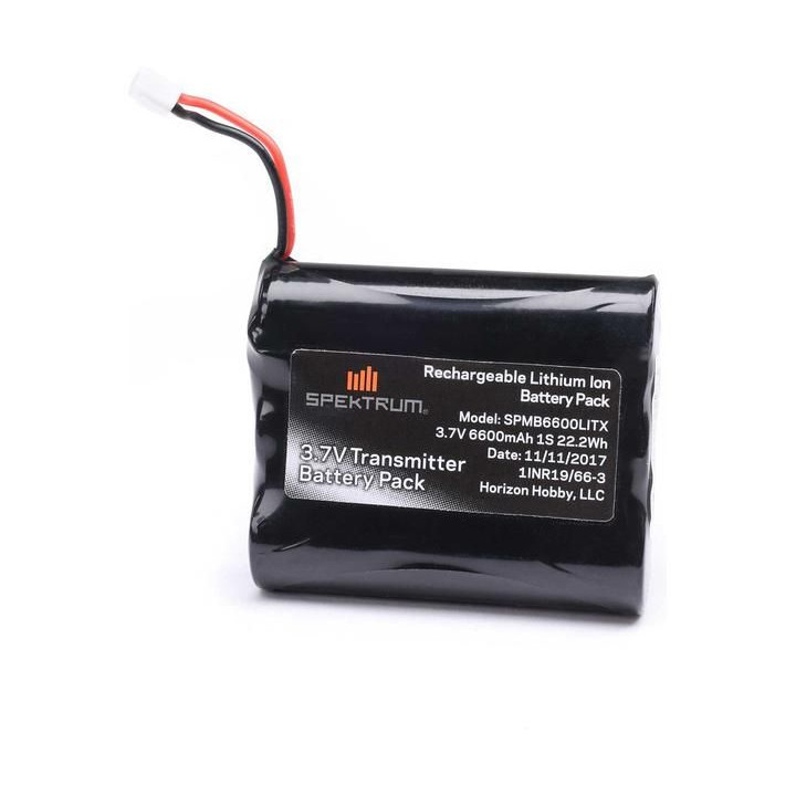Spektrum baterie vysílače LiIon 3.7V 6600mAh XH-1S: NX6/NX8/NX10/iX12