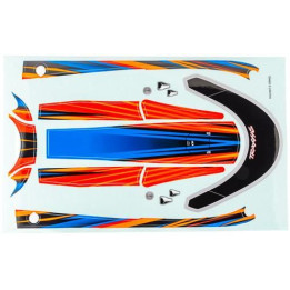 Traxxas samolepky paluby oranžová (pro Distruptor)