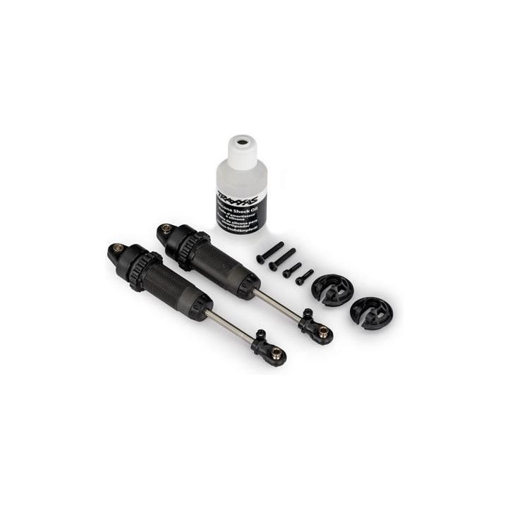Traxxas tlumič GTR xx-long šedý PTFE TiN (2)