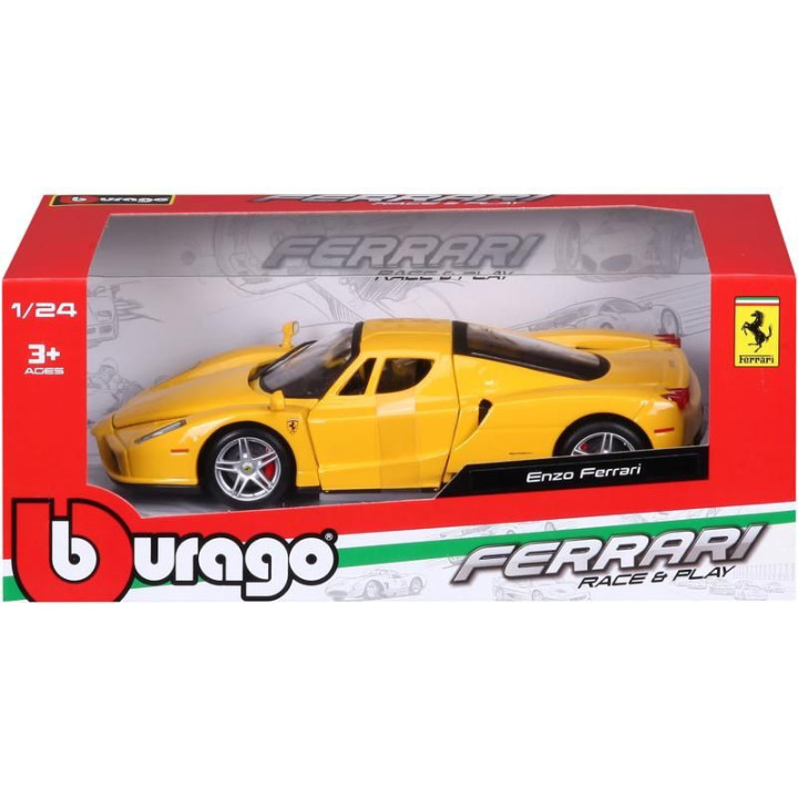 Bburago Ferrari Enzo 1:24 žlutá