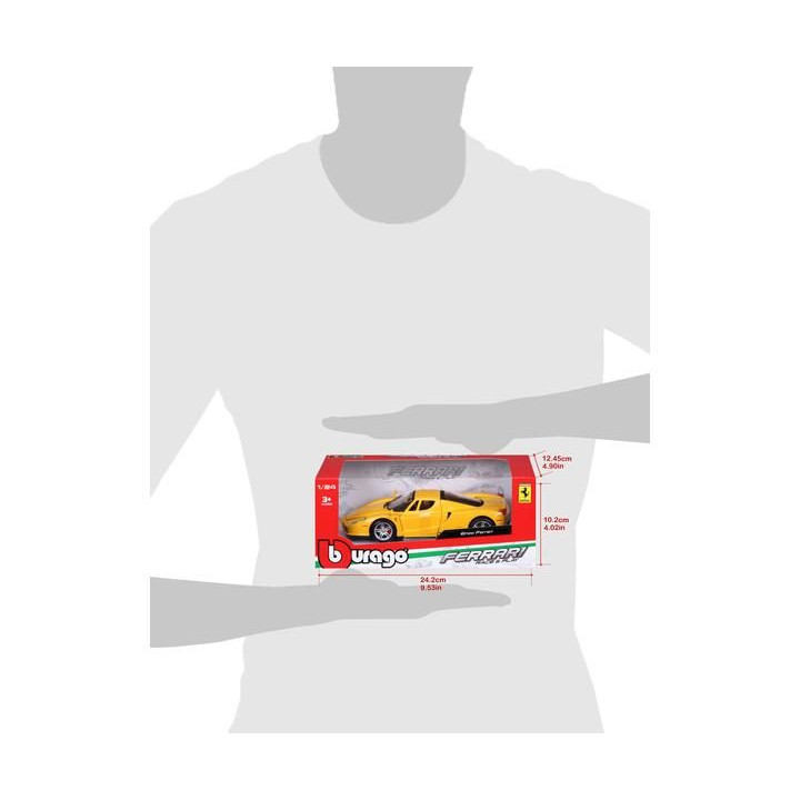 Bburago Ferrari Enzo 1:24 žlutá
