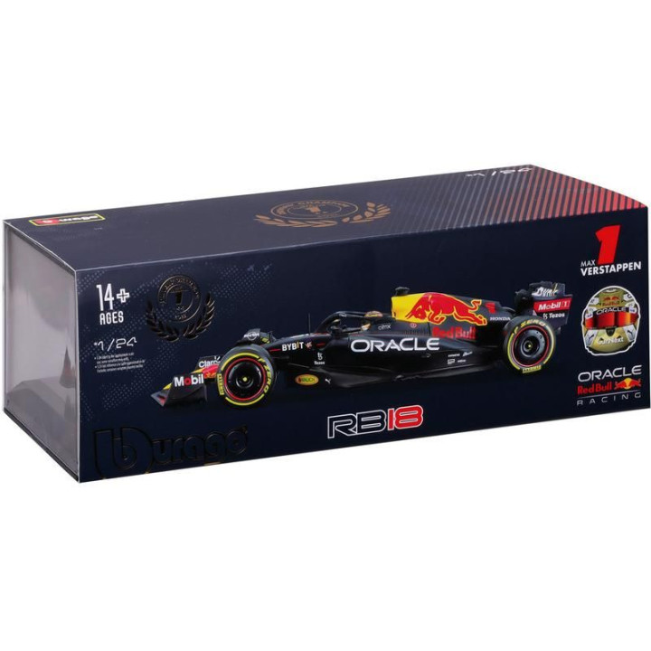 Bburago Oracle Red Bull Racing RB18 1:18 #1 Verstappen