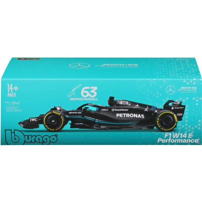 Bburago Mercedes-AMG Petronas W14 E 1:18 NO63 Russel