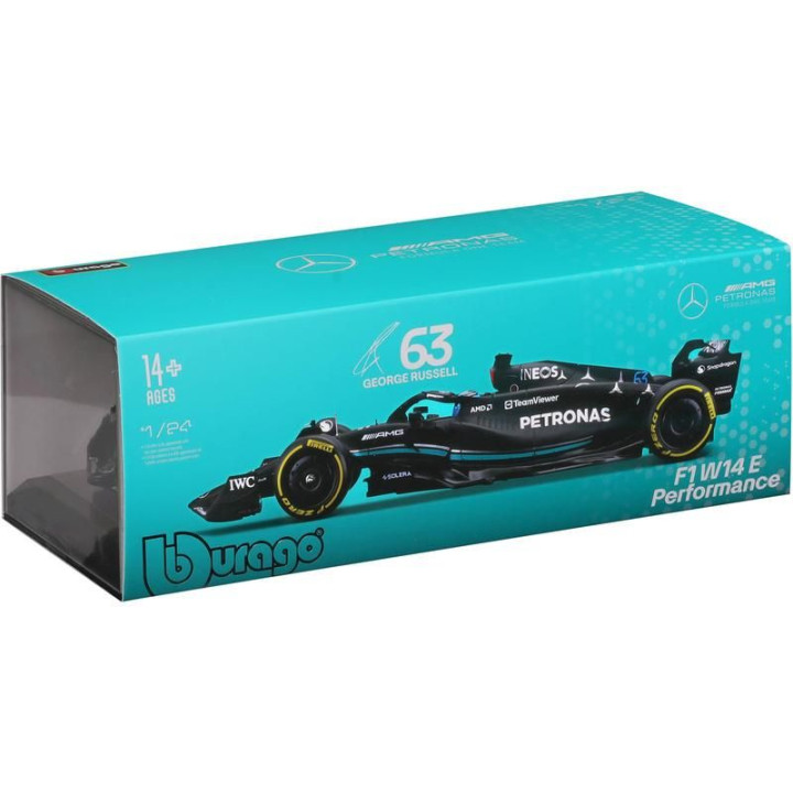 Bburago Mercedes-AMG Petronas W14 E 1:18 NO63 Russel