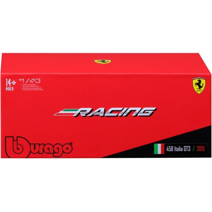 Bburago Ferrari FXX-K EVO 2017 1:43 bílo-černá