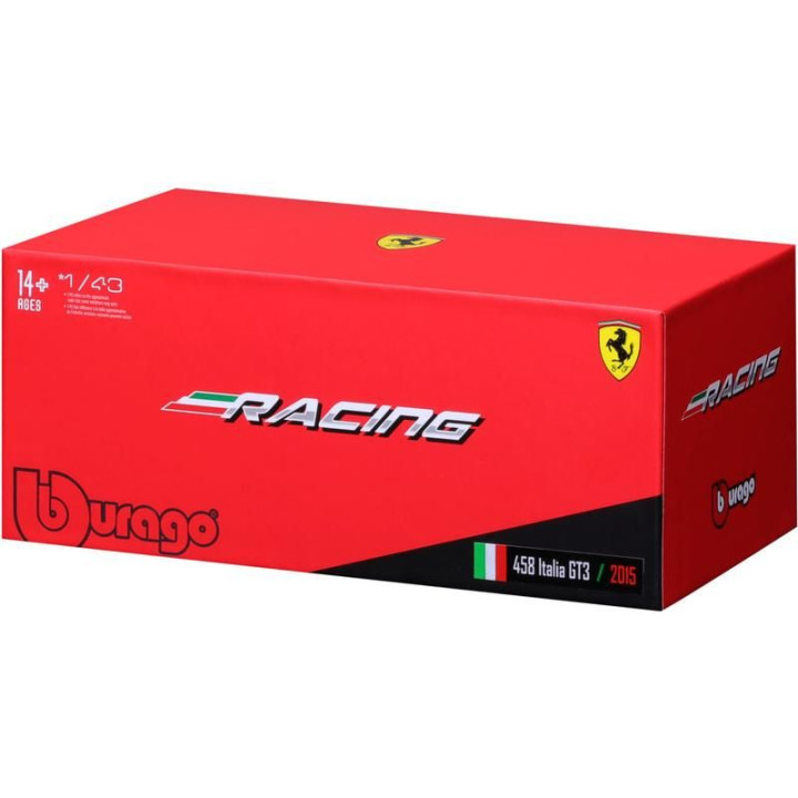 Bburago Ferrari FXX-K EVO 2017 1:43 bílo-černá