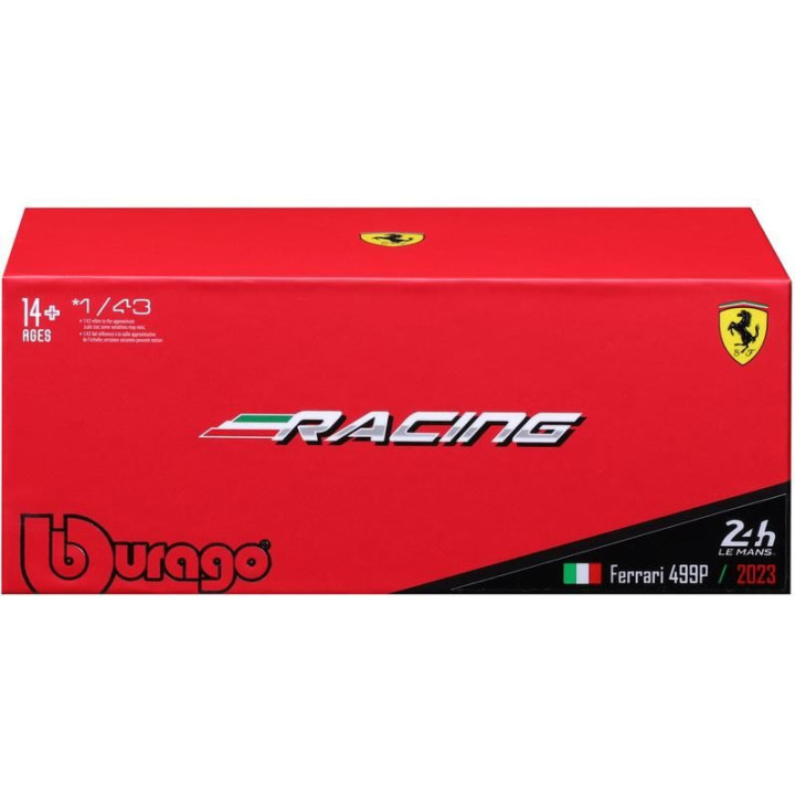 Bburago Ferrari 499P LMH 2023 1:43 24H Le Mans Champion