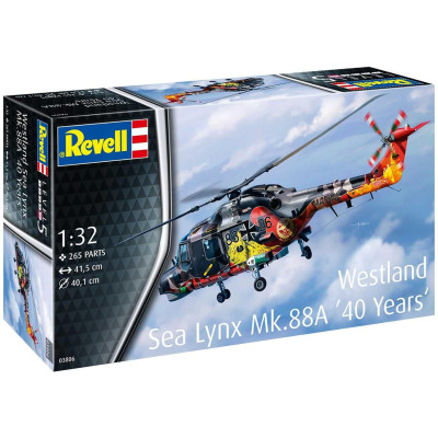Plastic ModelKit vrtulník 03806 - Westland Lynx - Special painting (1:32)