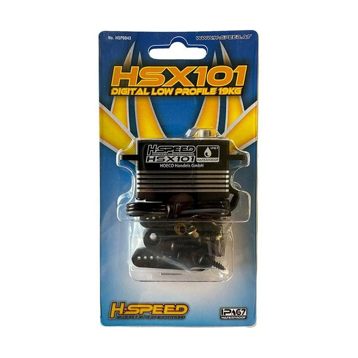H-Speed servo HSX101 19kg.cm 0.073s/60° 25T