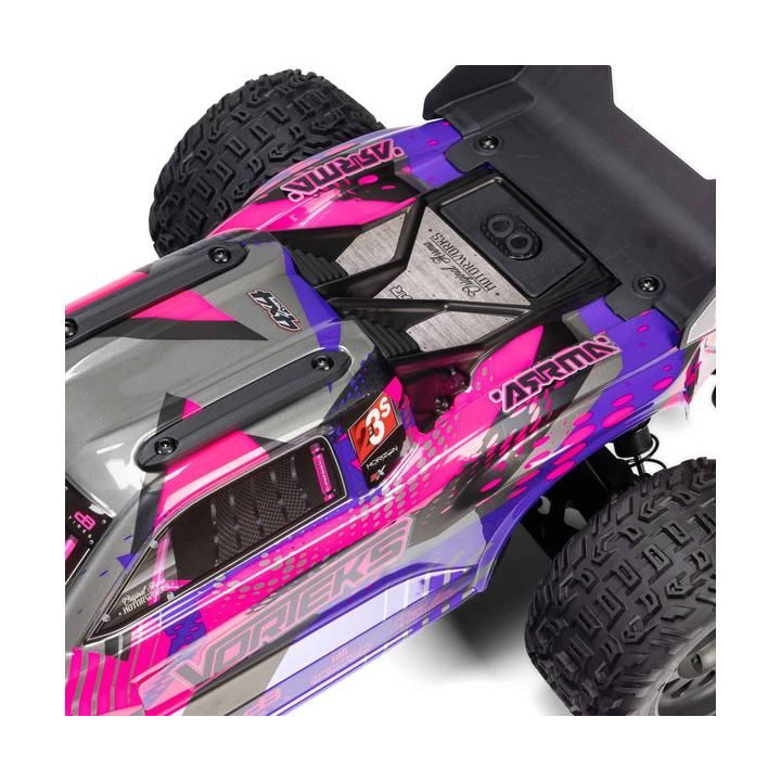 Arrma Vortex 223S BLX 1:10 4WD RTR DSC fialová