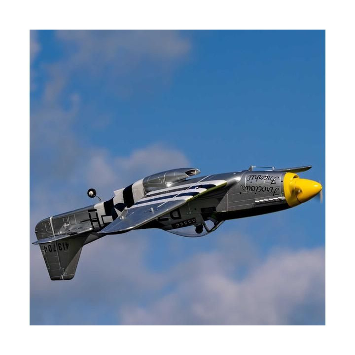 E-flite P-51D Mustang 1.0m AS3X+ SAFE Select BNF Basic