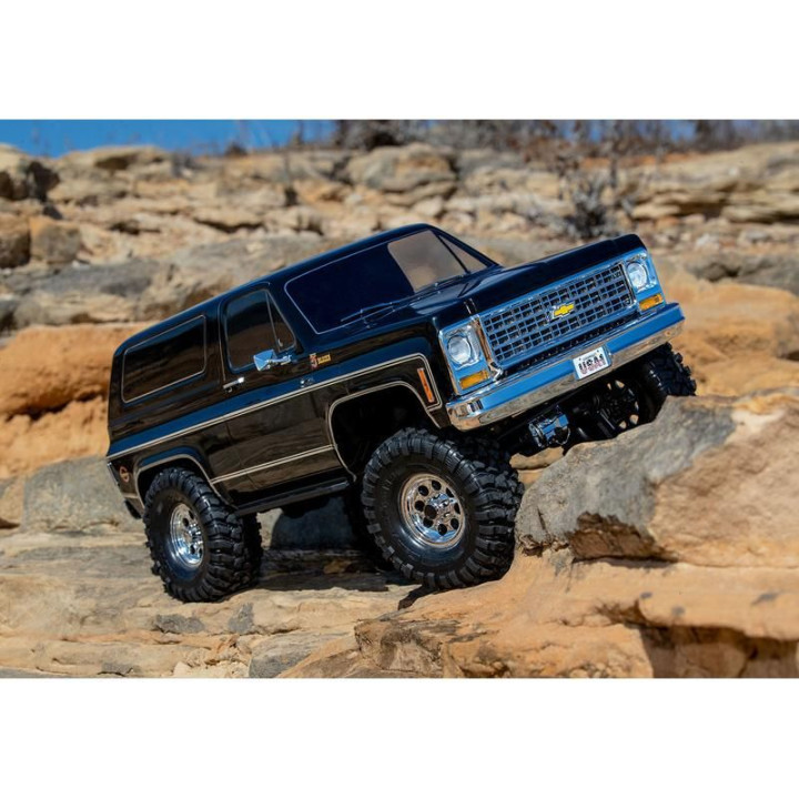 Traxxas TRX-4 Chevrolet K5 Blazer 1979 1:10 RTR černá