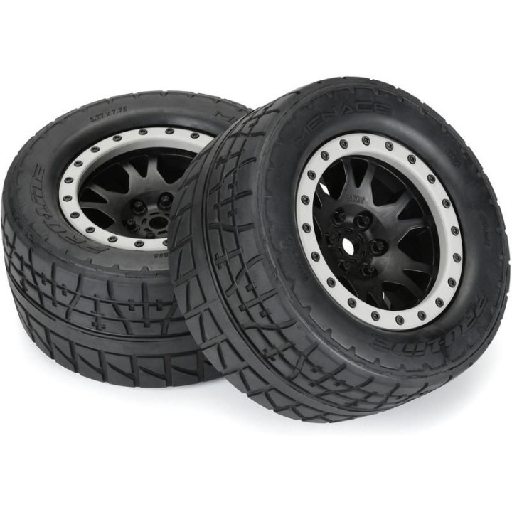 Pro-Line kolo 1:5, pneu Menace HP Belted Pro-Loc X-MAXX, disk černý 24mm (2)