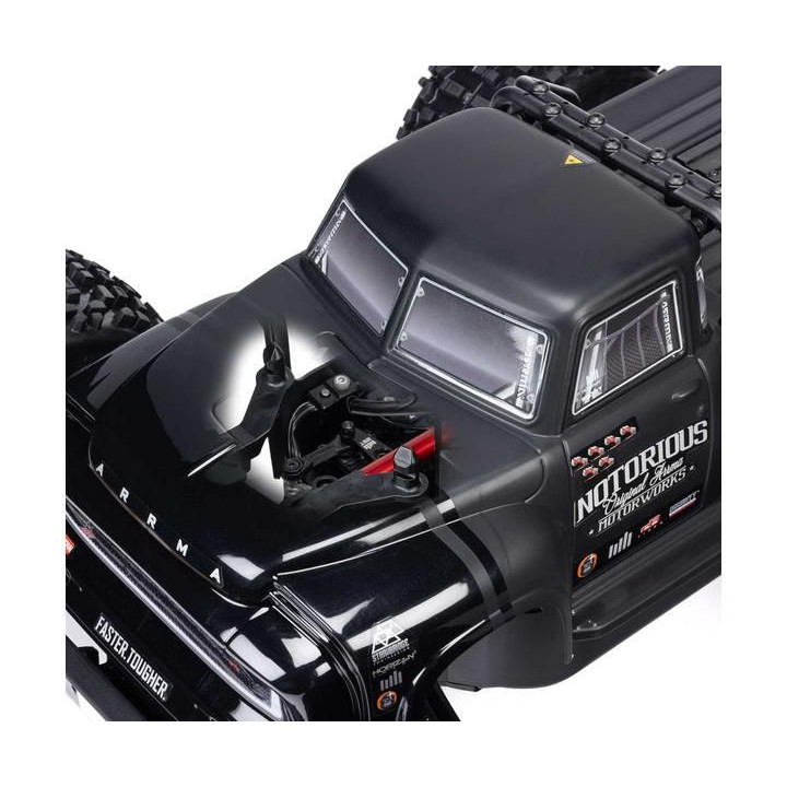 Arrma Notorious 6S V6 BLX 1:8 4WD RTR černá