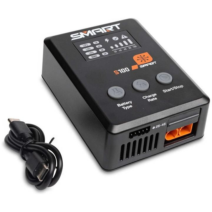 Spektrum nabíječ Smart S100 1x100W USB-C + zdroj 65W USB-C GaN