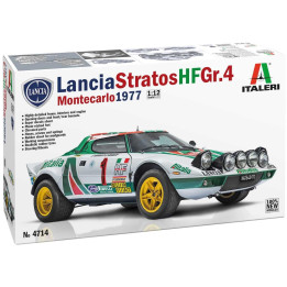 Model Kit auto 4714 - Lancia stratos HF Gr.4 (1:12)