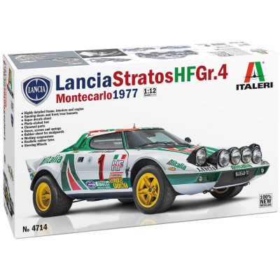 Model Kit auto 4714 - Lancia stratos HF Gr.4 (1:12)