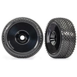 Traxxas kolo 3.0", disk černý, pneu Response Pro (2)