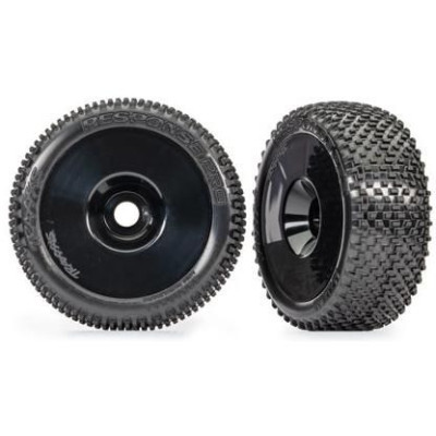 Traxxas kolo 3.0", disk černý, pneu Response Pro (2)