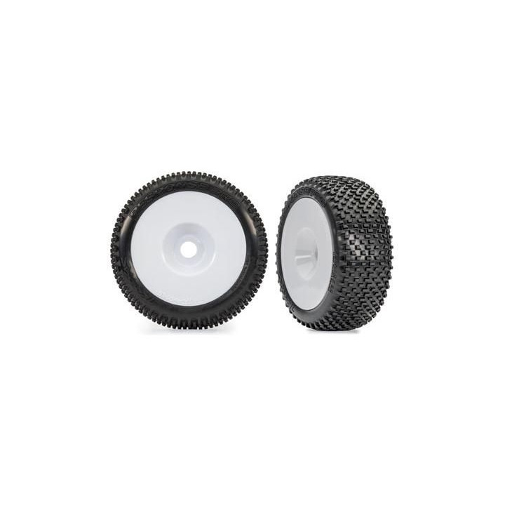 Traxxas kolo 3.0", disk bílý, pneu Response Pro (2)