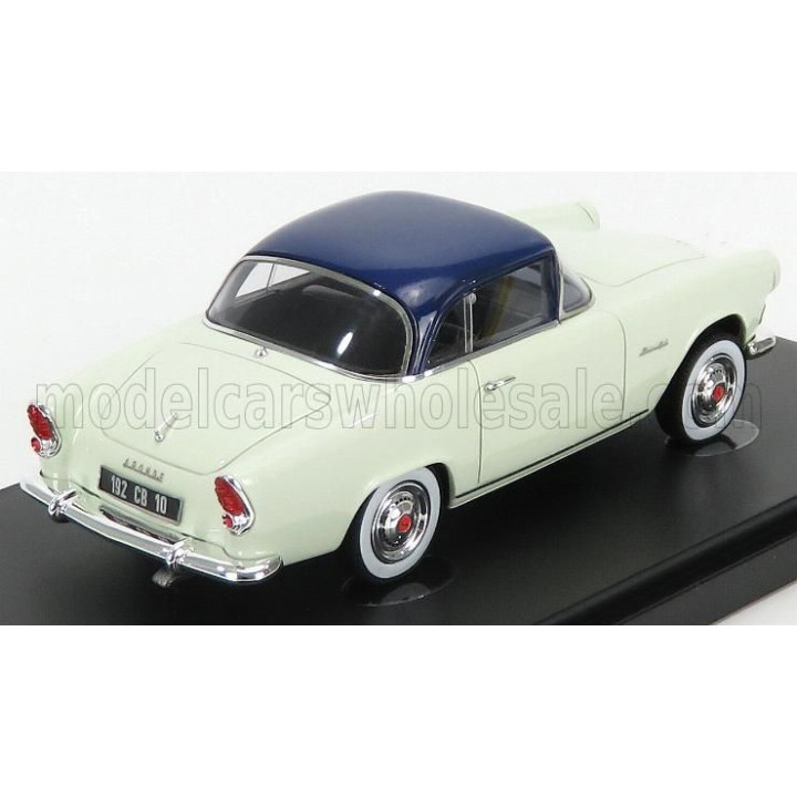 AUTOCULT SIMCA ARONDE PLEIN CIEL FRANCE 1957 - LIGHT GREEN DARK BLUE 1/43