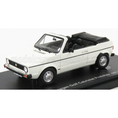 AVENUE43 VOLKSWAGEN GOLF CABRIOLET PROTOTYPE GERMANY 1976 - WHITE 1/43