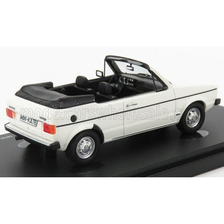 AVENUE43 VOLKSWAGEN GOLF CABRIOLET PROTOTYPE GERMANY 1976 - WHITE 1/43
