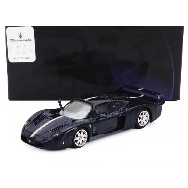 BBR MODELS MASERATI MC12 2008 - BLUE 1/64