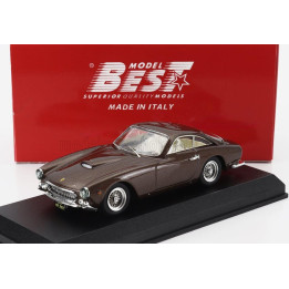 BEST MODEL FERRARI 250 GT LUSSO s/n4891GT COUPE 1963 - PERSONAL CAR STEVE McQUEEN - BROWN MET 1/43