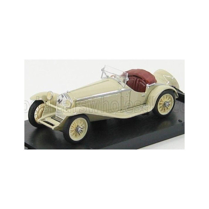 BRUMM ALFA ROMEO 1750 GS ZAGATO SPIDER 1931 - IVORY 1/43