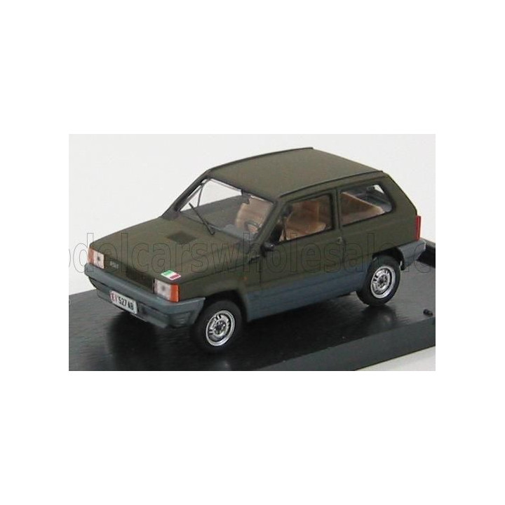 BRUMM FIAT PANDA 45 ESERCITO ITALIANO 1980 - MILITARY GREEN 1/43