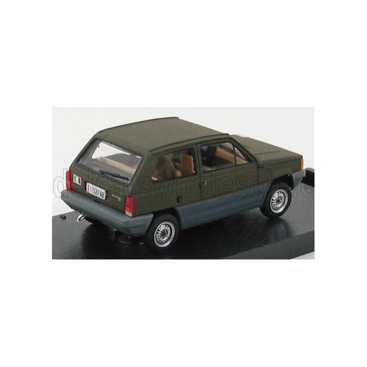 BRUMM FIAT PANDA 45 ESERCITO ITALIANO 1980 - MILITARY GREEN 1/43
