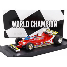 BRUMM FERRARI F1  312T4 N 11 WORLD CHAMPION WINNER MONACO GP 1979 JODY SCHECKTER - RED 1/43