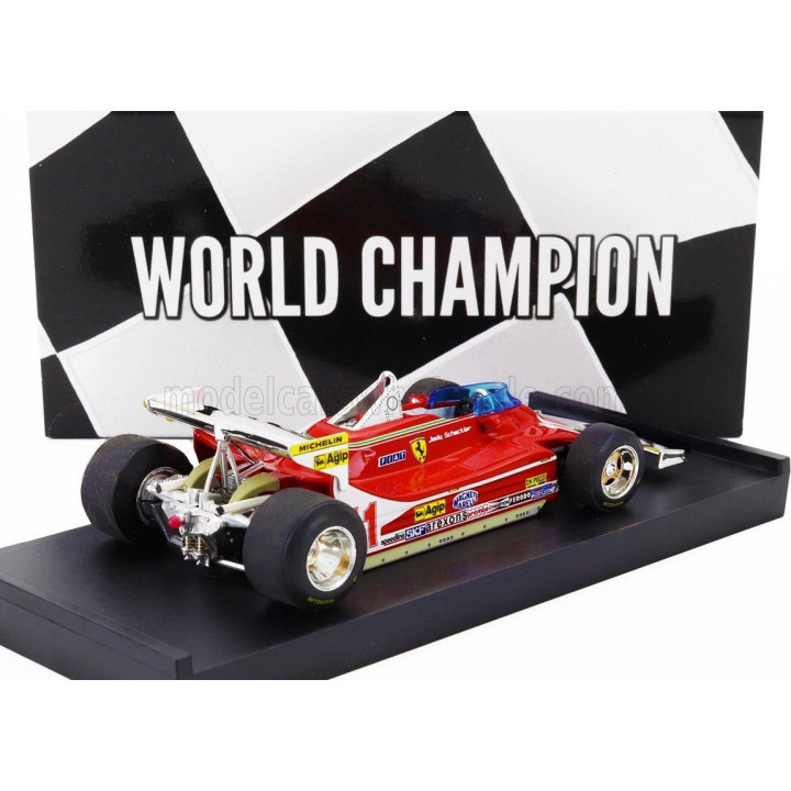 BRUMM FERRARI F1  312T4 N 11 WORLD CHAMPION WINNER MONACO GP 1979 JODY SCHECKTER - RED 1/43