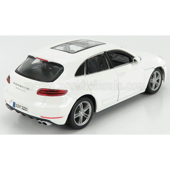BURAGO PORSCHE MACAN 2013 - WHITE 1/24