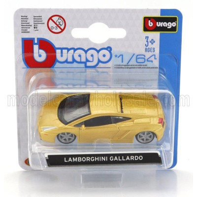 BURAGO LAMBORGHINI GALLARDO 2004 - YELLOW 1/64