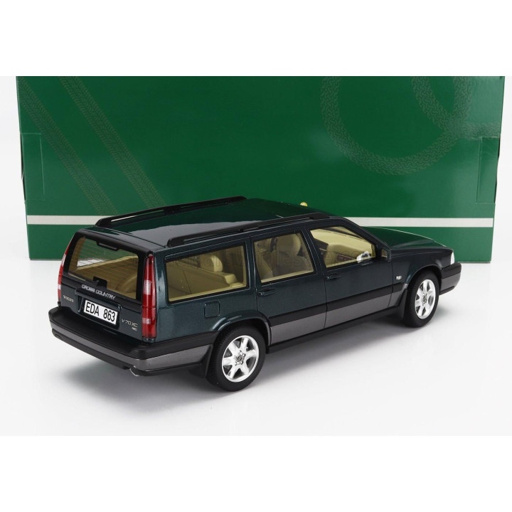 CULT SCALE MODELS VOLVO V70 XC CROSS COUNTRY SW STATION WAGON 1996 - BLUE GREEN MET 1/18