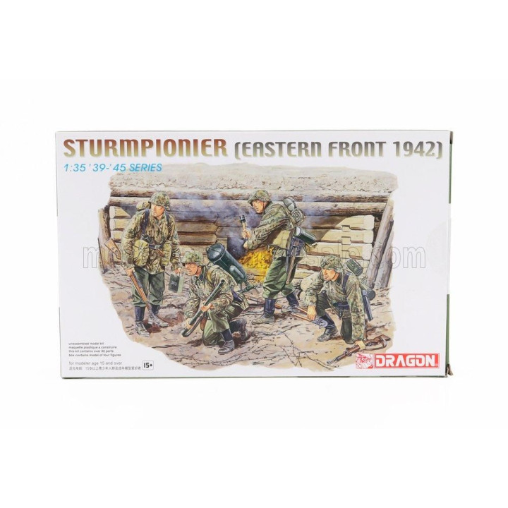 DRAGON ARMOR ACCESSORIES STURMPIONIER EASTERN FRONT MILITARY FIGURES 1942 1/35