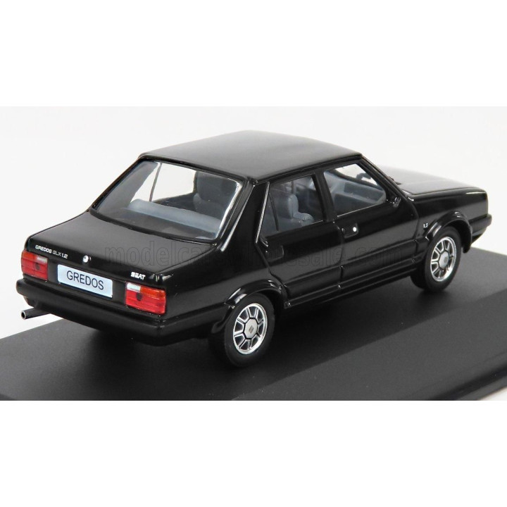 EDICOLA SEAT GREDOS 1987 - CON VETRINA - WITH SHOWCASE - BLACK 1/43