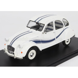 EDICOLA CITROEN 2CV FRANCE 3 1983 - WHITE BLUE 1/24