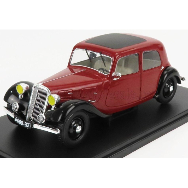 EDICOLA CITROEN TRACTION 7A AVANT 1934 - RED BLACK 1/24