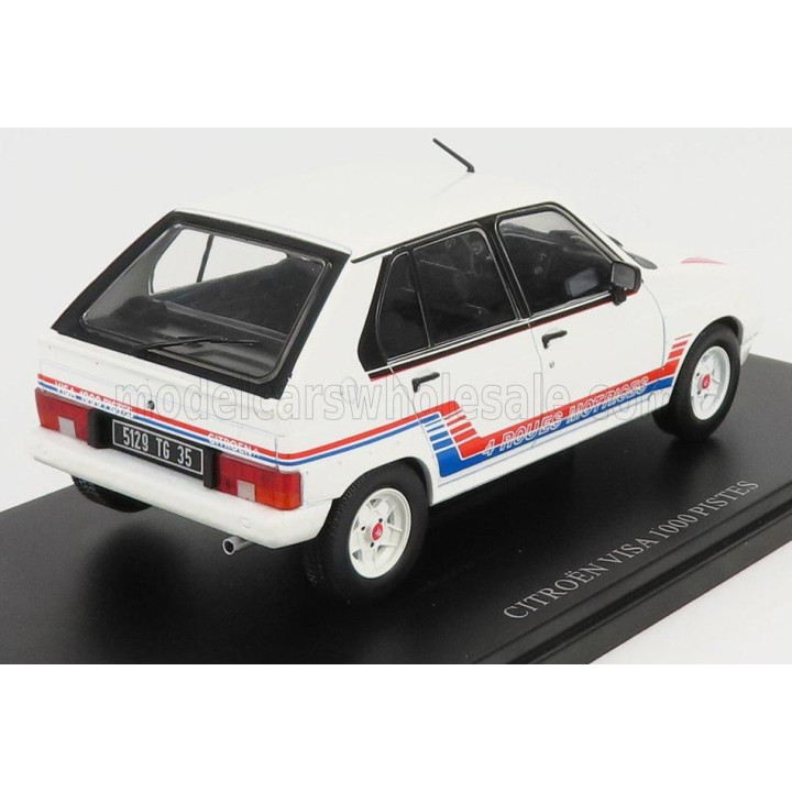 EDICOLA CITROEN VISA 1000 PISTES 1983 - WHITE 1/24
