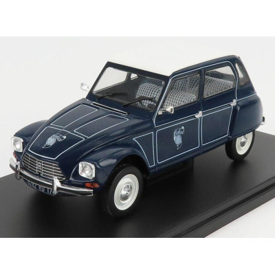 EDICOLA CITROEN DYANE CABAN 1977 - BLUE WHITE 1/24