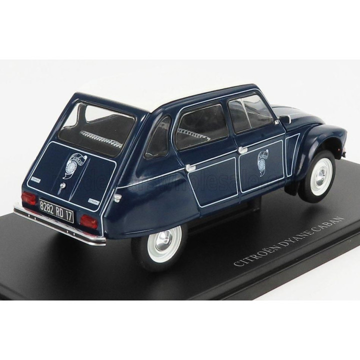 EDICOLA CITROEN DYANE CABAN 1977 - BLUE WHITE 1/24
