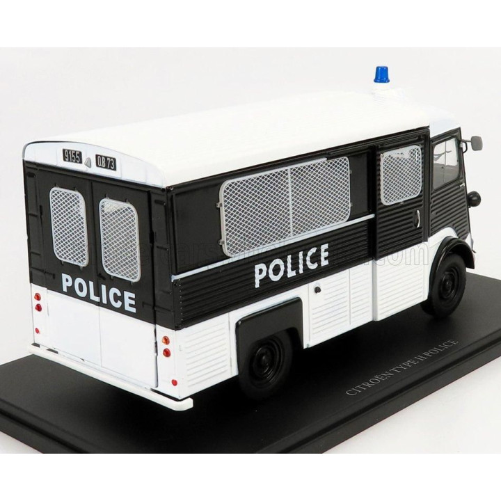EDICOLA CITROEN TYPE-H VAN POLICE POLIZIA 1960 - BLACK WHITE 1/24